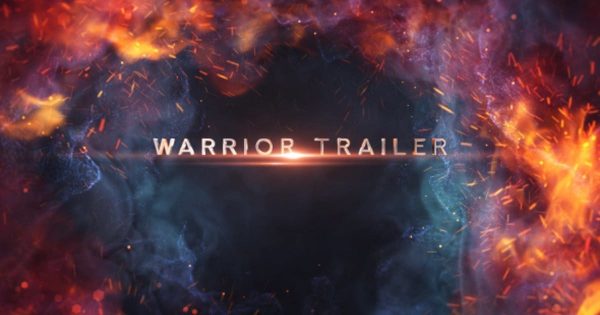 电影预告片标题字幕普贤居精选AE模板 Warrior Trailer Titles