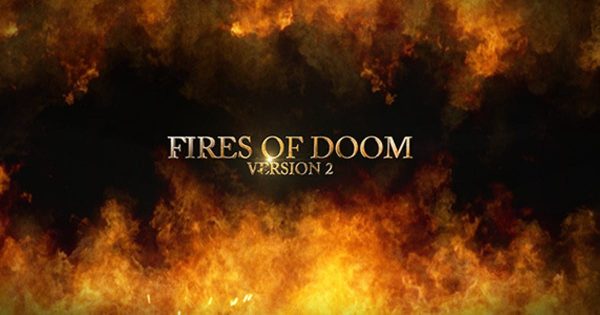 毁灭之火熊熊大火片头特效素材天下精选AE模板v2 Fire Of Dooms ver.2