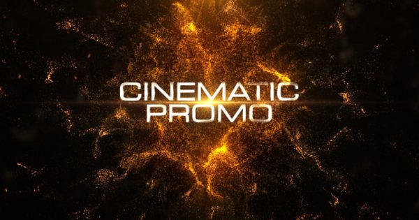 耀斑火花特效电影宣传片亿图网易图库精选AE模板 Cinematic Promo