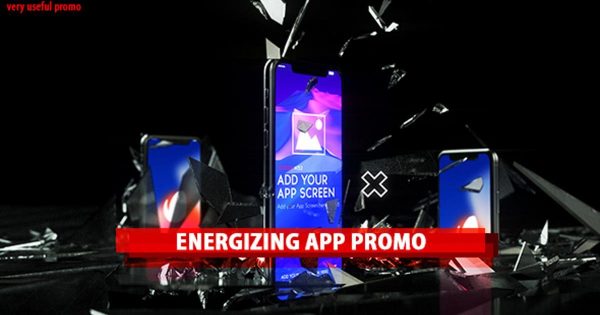 iPhone X, iPhone 8 &amp; Android 动态样机亿图网易图库精选AE模板 Energizing App Promo