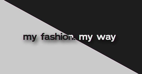 时尚人物模特特写节目素材中国精选AE模板 My Fashion My Way