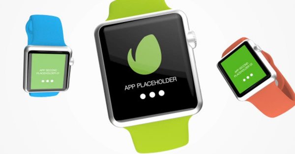 智能手表APP设计动态演示样机普贤居精选AE模板 Smart Watch App Present