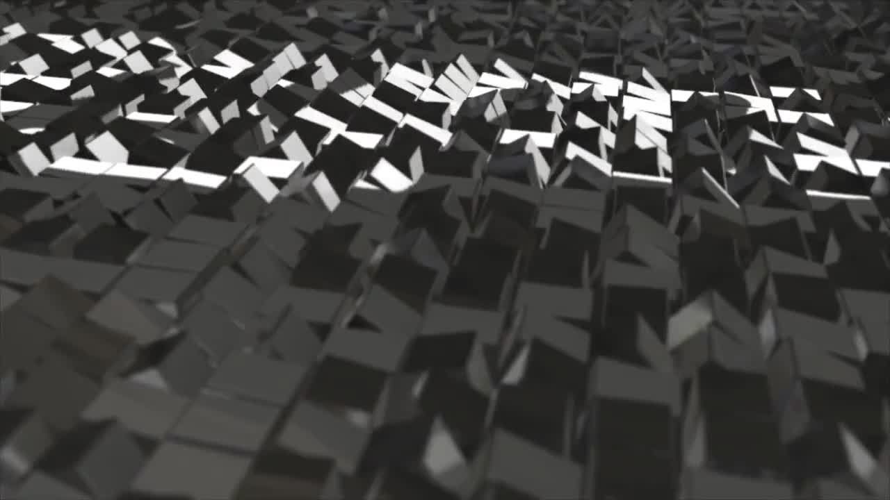 动态3D立方体公司logo特效视频展示16设计素材网精选AE模板