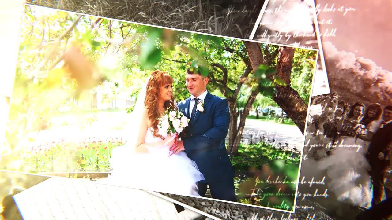 此生难忘的婚礼照片16图库精选AE模板
