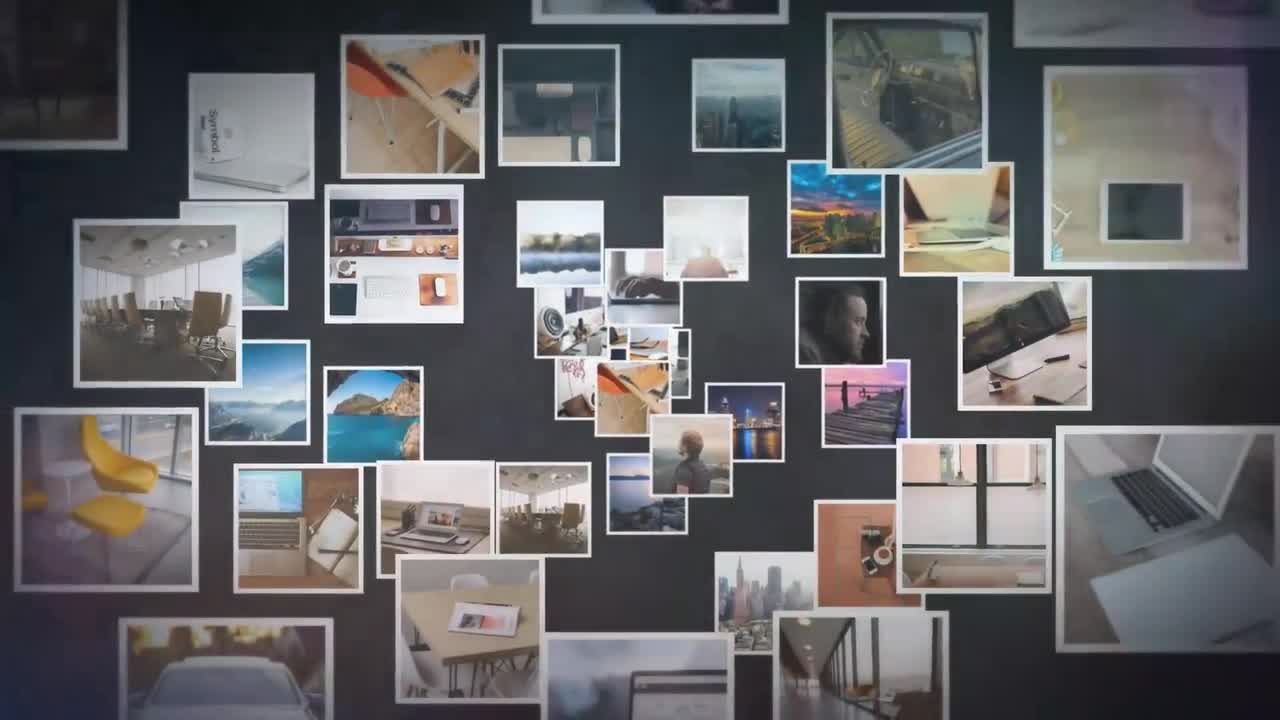 新鲜的100张旅游照片展示16素材精选AE模板
