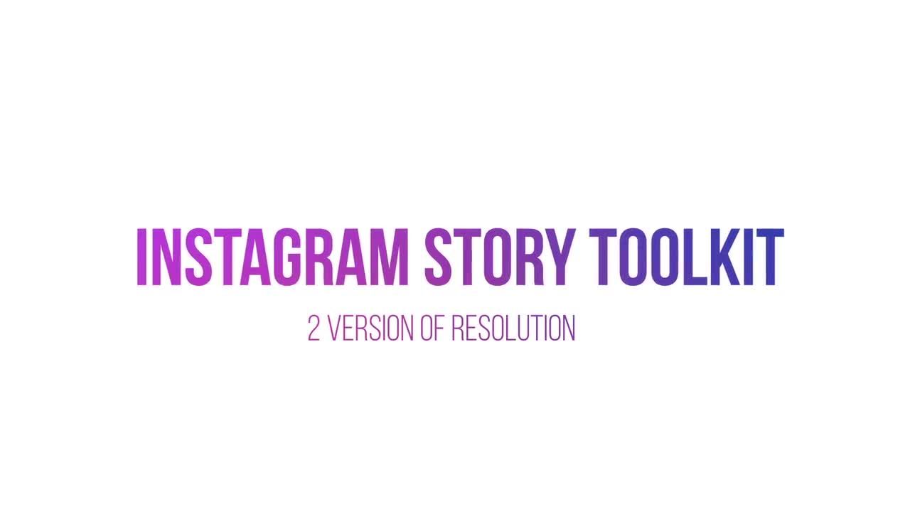 Instagram故事工具包16设计素材网精选AE模板