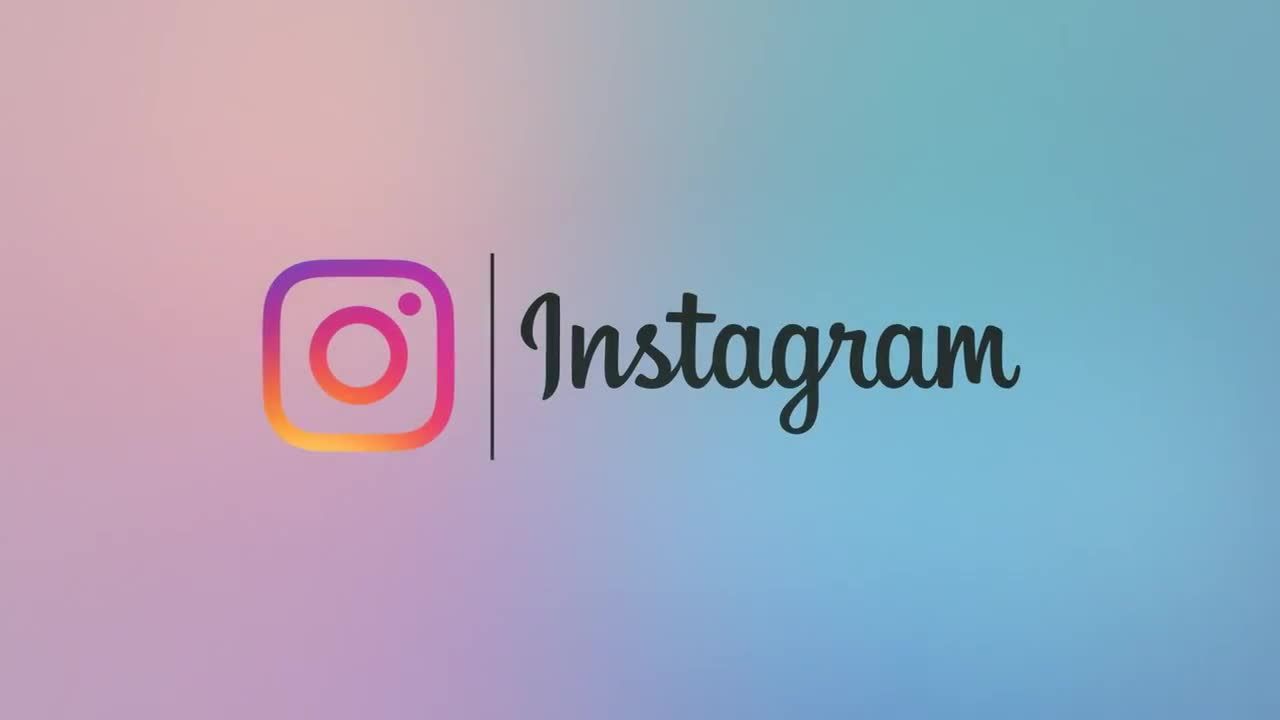 动画效果的Instagram幻灯片亿图网易图库精选AE模板