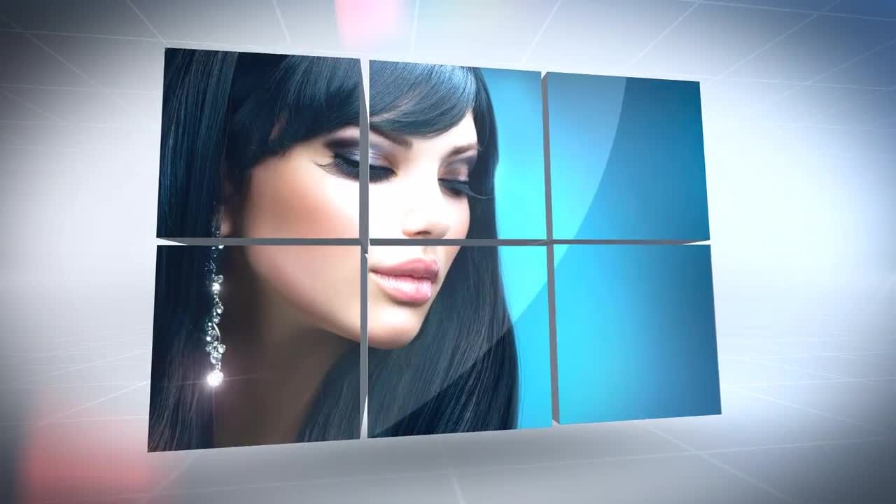 现代简约的立方体商业广告视频16素材精选AE模板