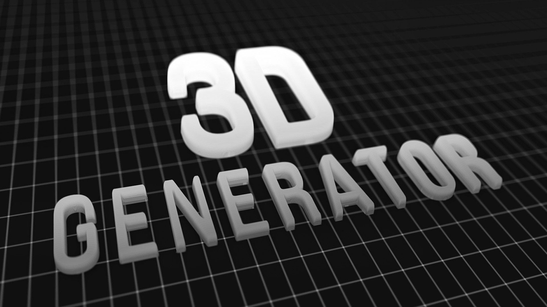 强大创意的3D生成器素材天下精选AE模板