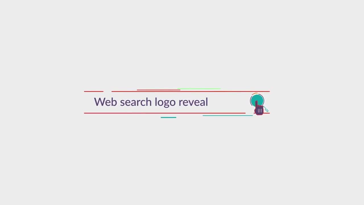 互联网搜索图标公司网站logo动画片头视频普贤居精选AE模板