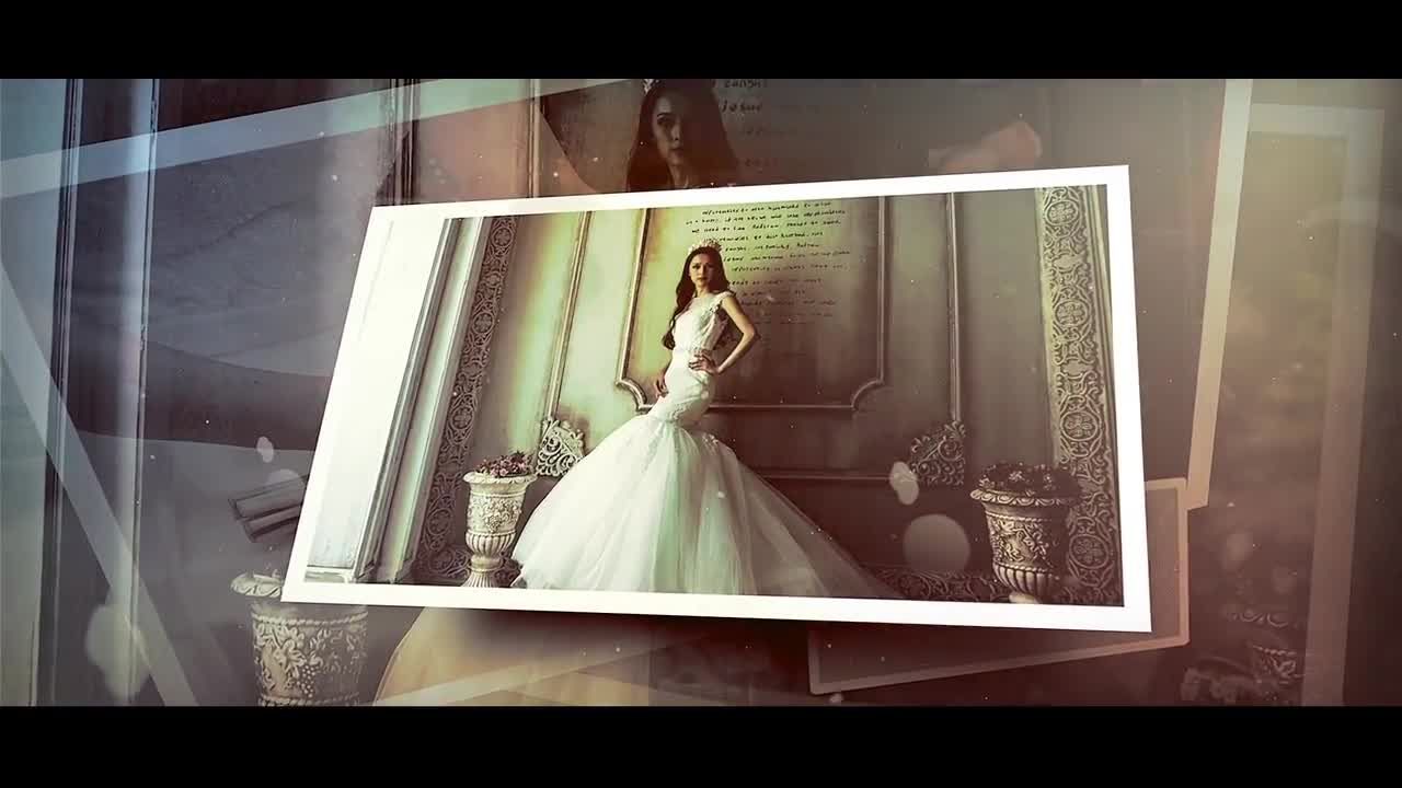 婚礼相册展示动画亿图网易图库精选AE模板