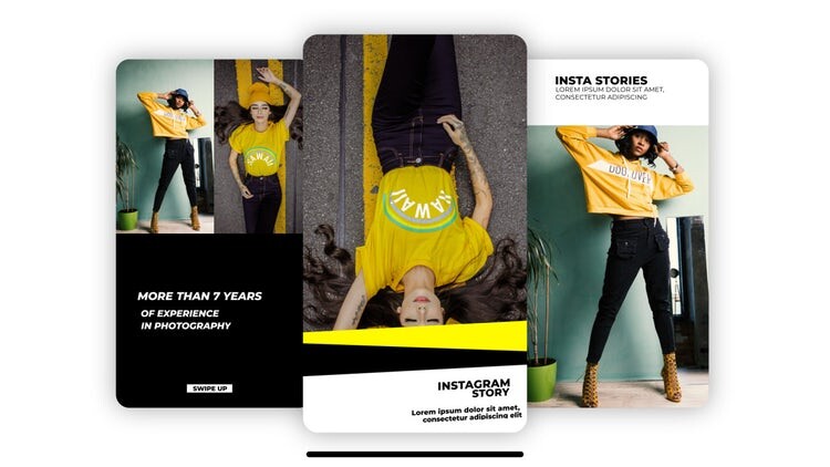 6个独特时尚的Instagram模板素材中国精选AE模板
