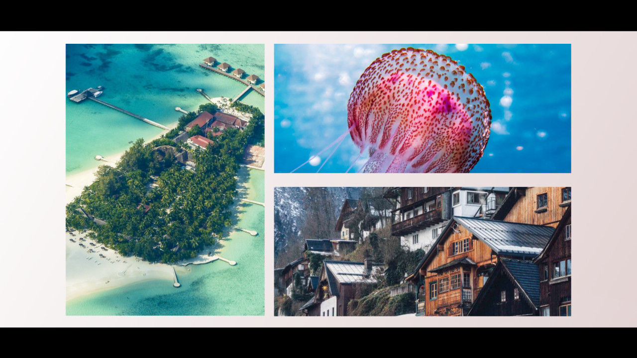 旅行度假照片展示亿图网易图库精选AE模板