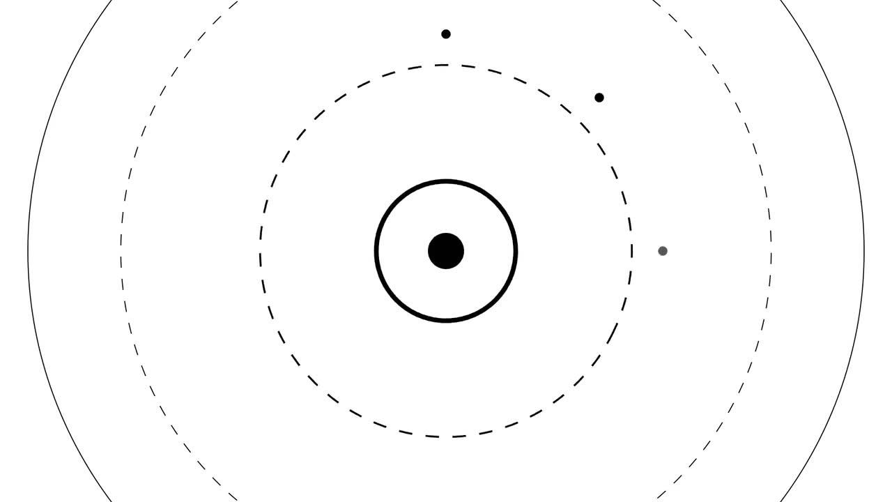 简洁个性黑白形状层展示徽标普贤居精选AE模板