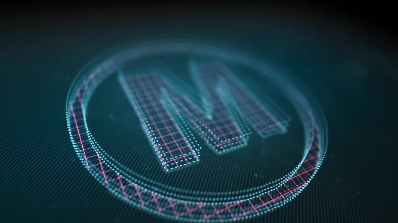 高科技动态logo展示动画16设计素材网精选AE模板