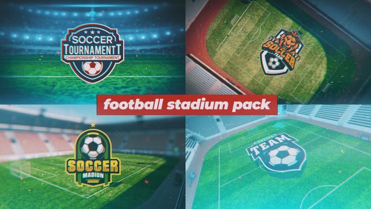 足球赛事宣传16设计素材网精选AE模板