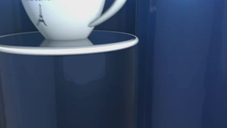 咖啡品牌Logo展示16图库精选AE模板