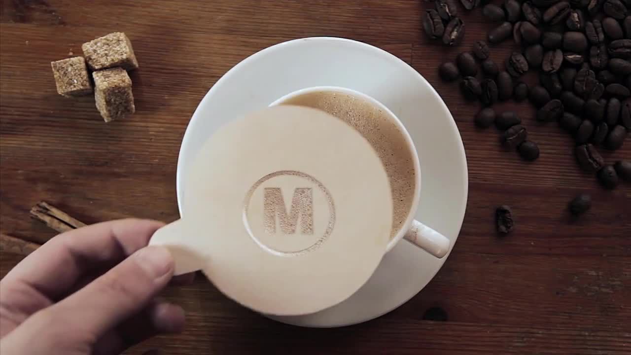整洁的咖啡开瓶器16设计素材网精选AE模板