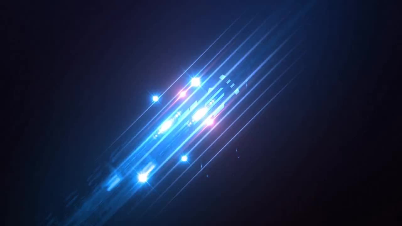 快速华丽的光晕动画logo展示亿图网易图库精选AE模板