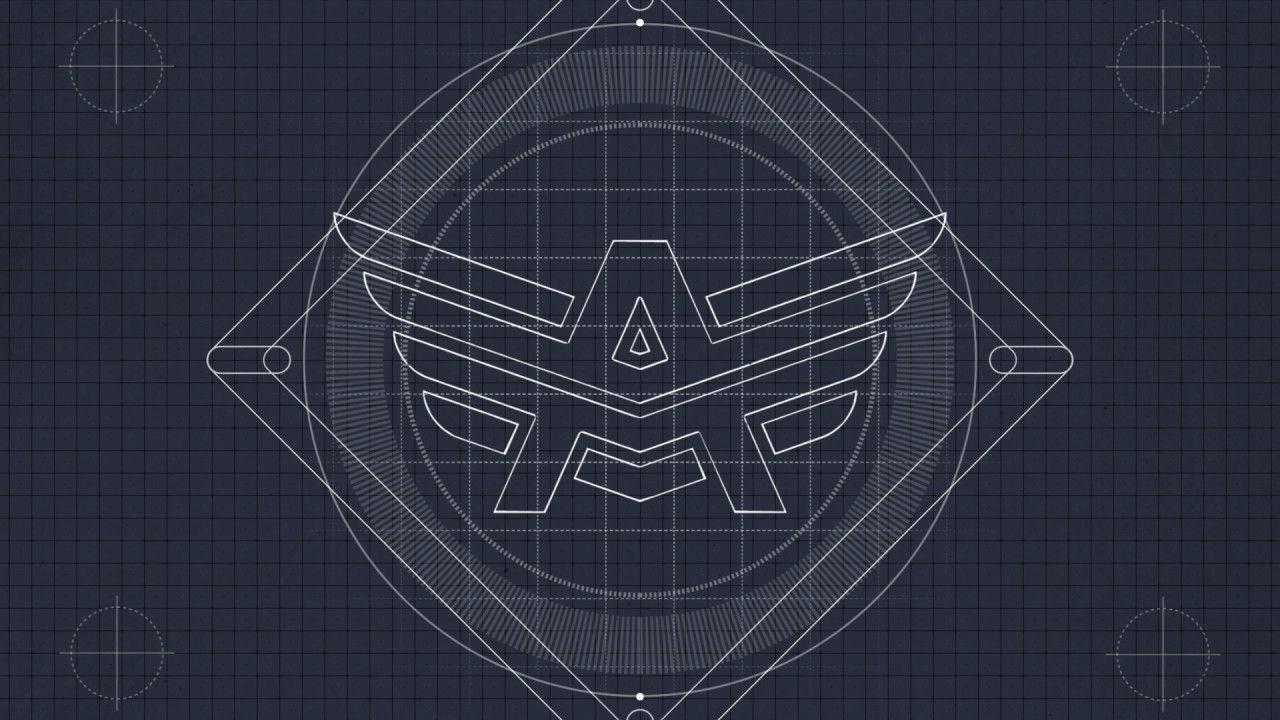专业设计的几何标志显示16设计素材网精选AE模板