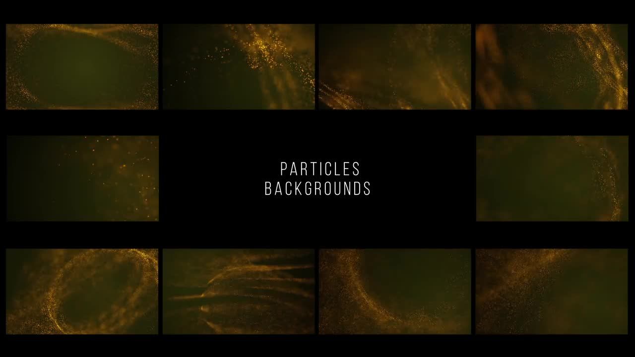 粒子背景效果电影动画开场16图库精选AE模板
