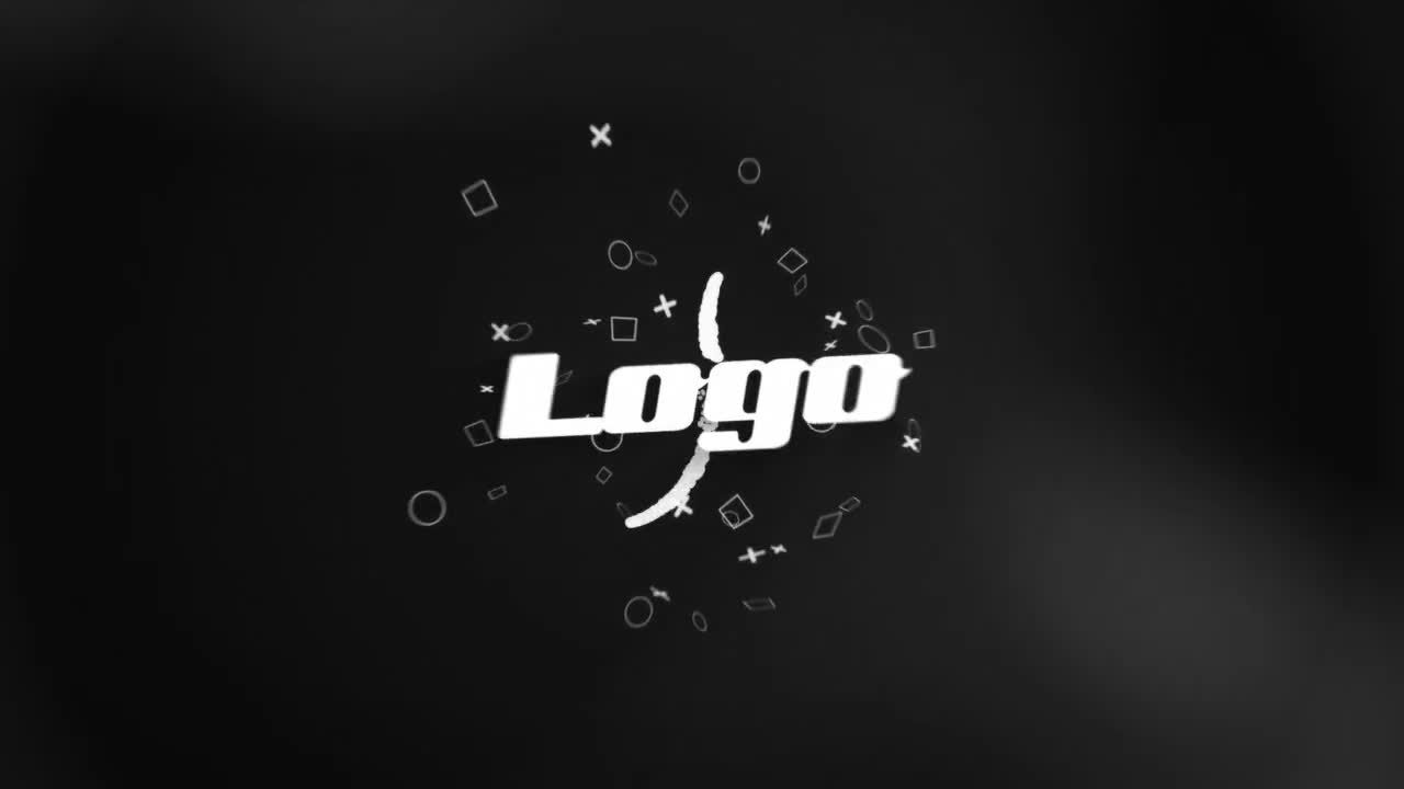 时尚简洁的Logo动画展示亿图网易图库精选AE模板