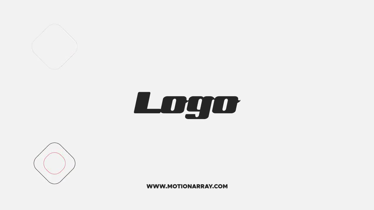 简洁商务Logo动画亿图网易图库精选AE模板