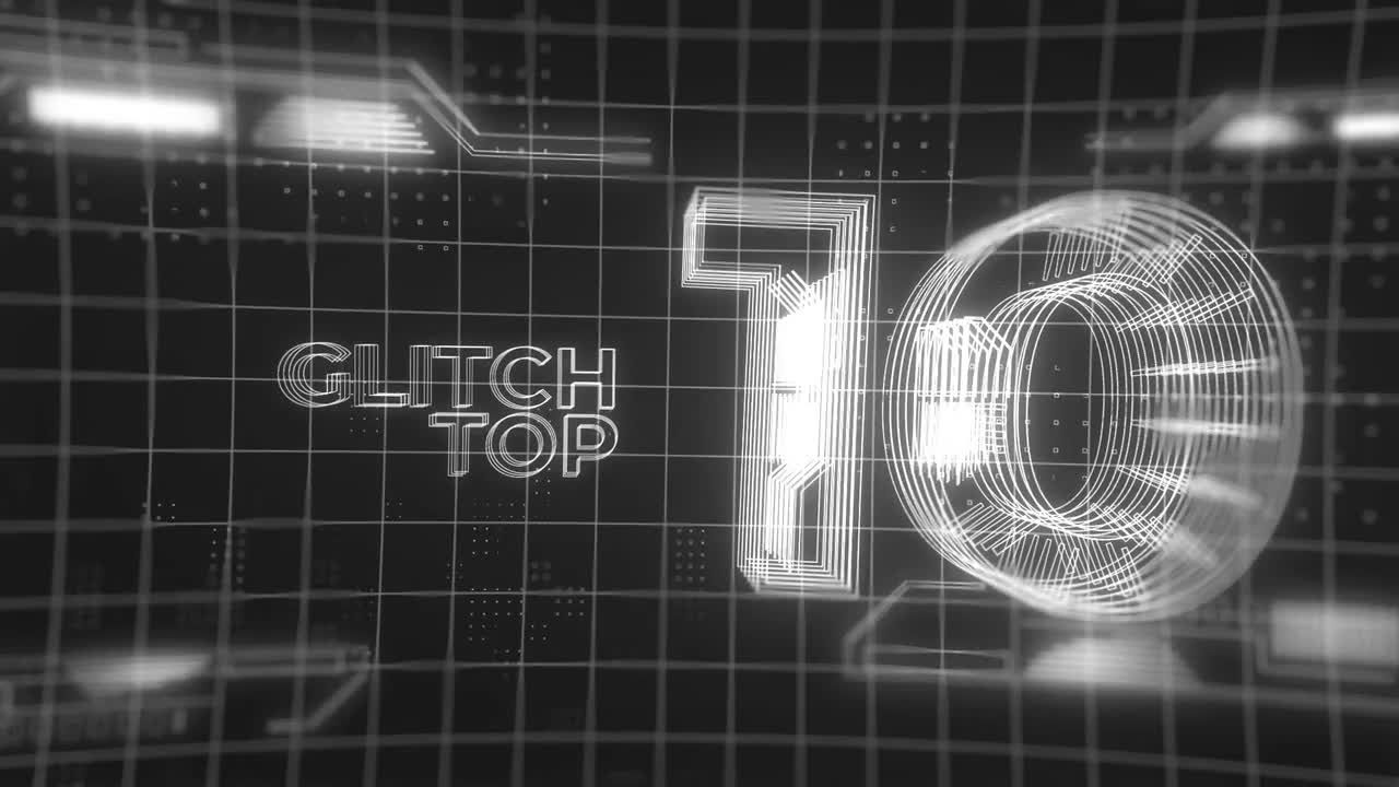 数码TOP10徽标显示16设计素材网精选AE模板