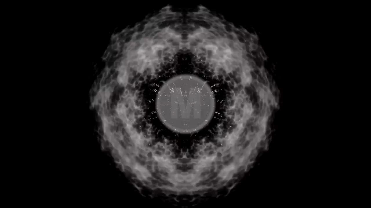 暗黑粒子汇聚标识烟雾爆炸logo特效动画普贤居精选AE模板