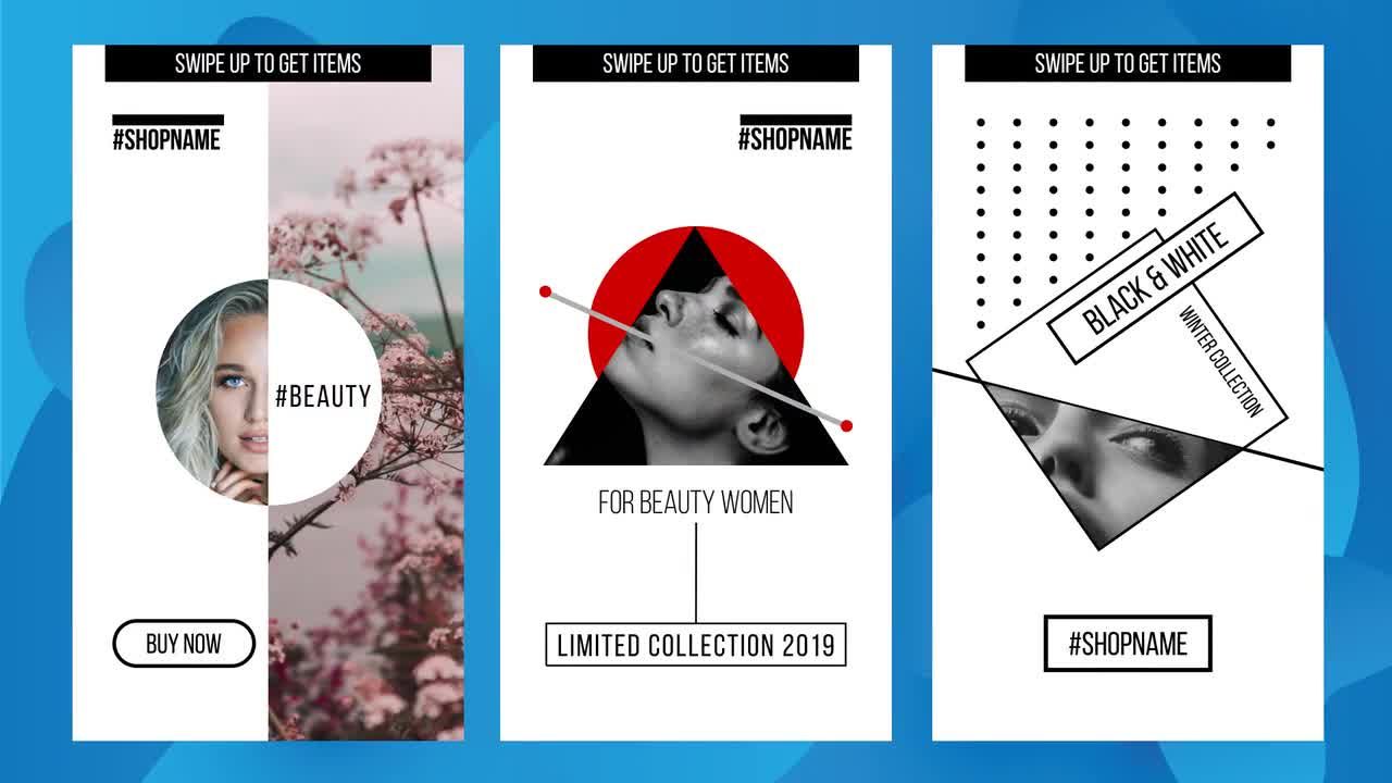 10个Instagram故事动画16设计素材网精选AE模板