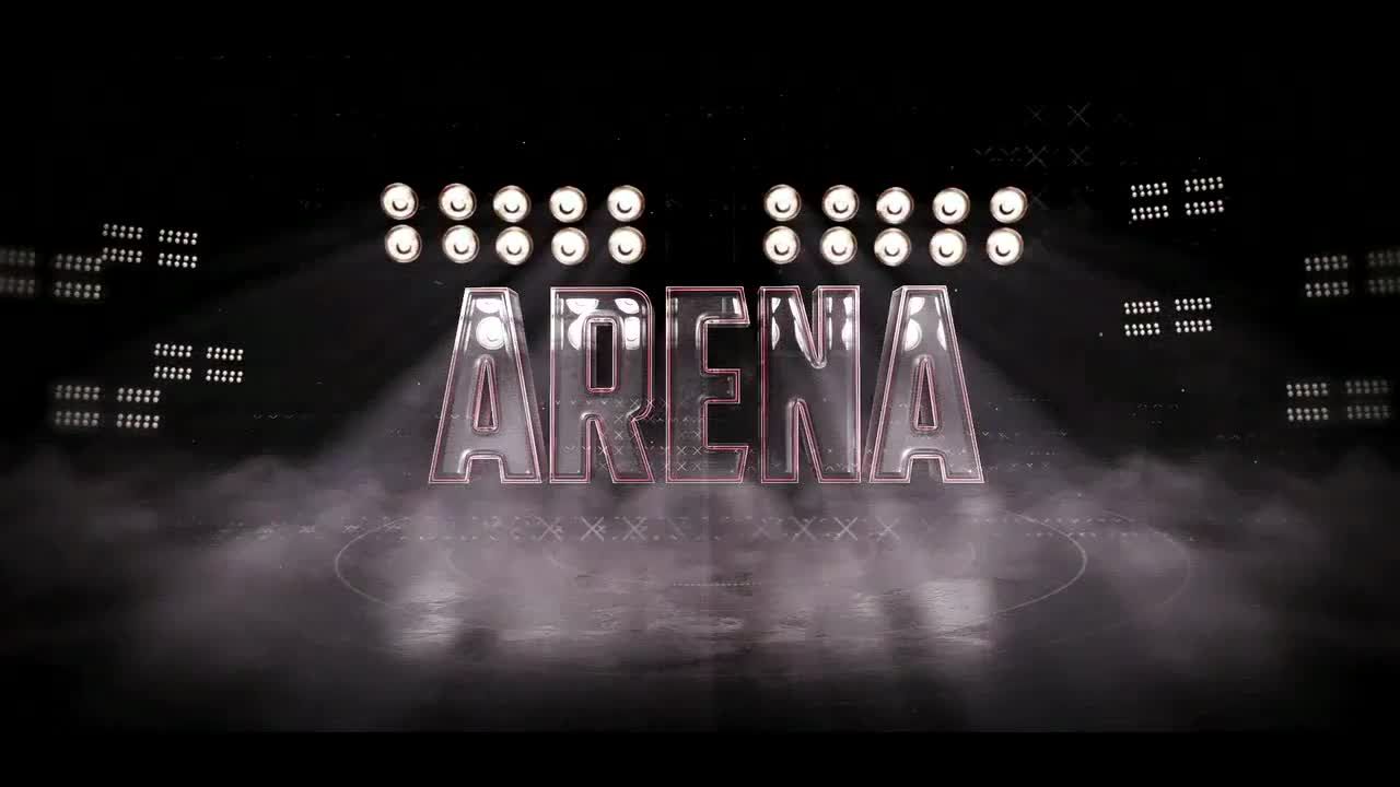 体育竞技场logo标志片头普贤居精选AE模板Sports Arena Logo 2