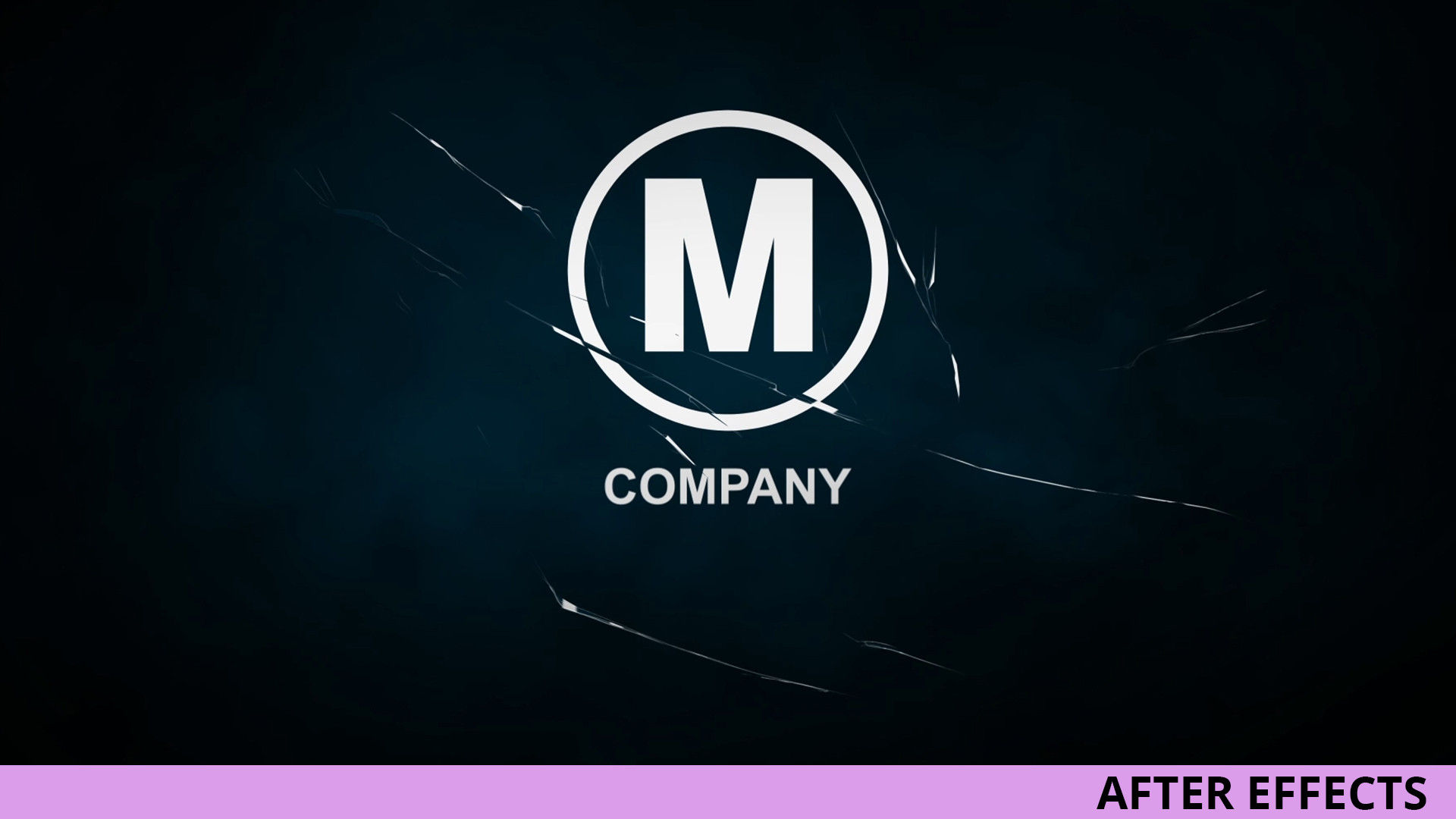 清晰简介的动画Logo展示亿图网易图库精选AE模板