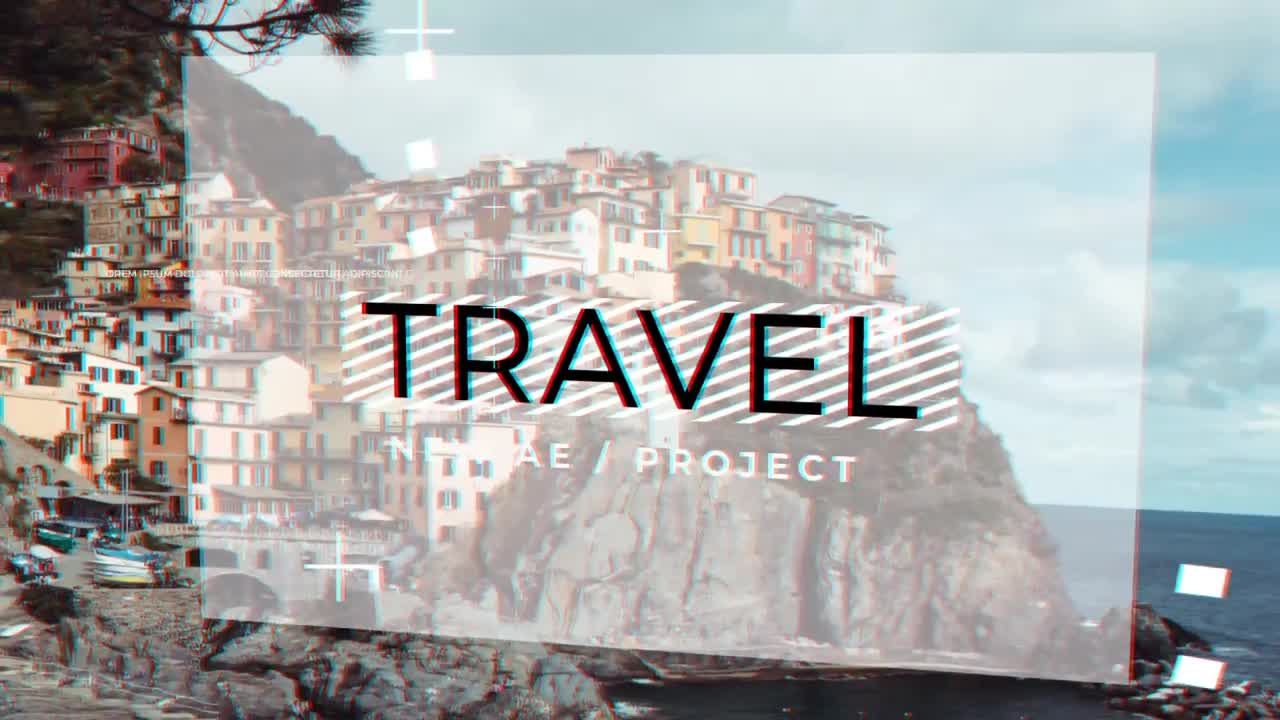 旅行主题过渡动画16设计素材网精选AE模板