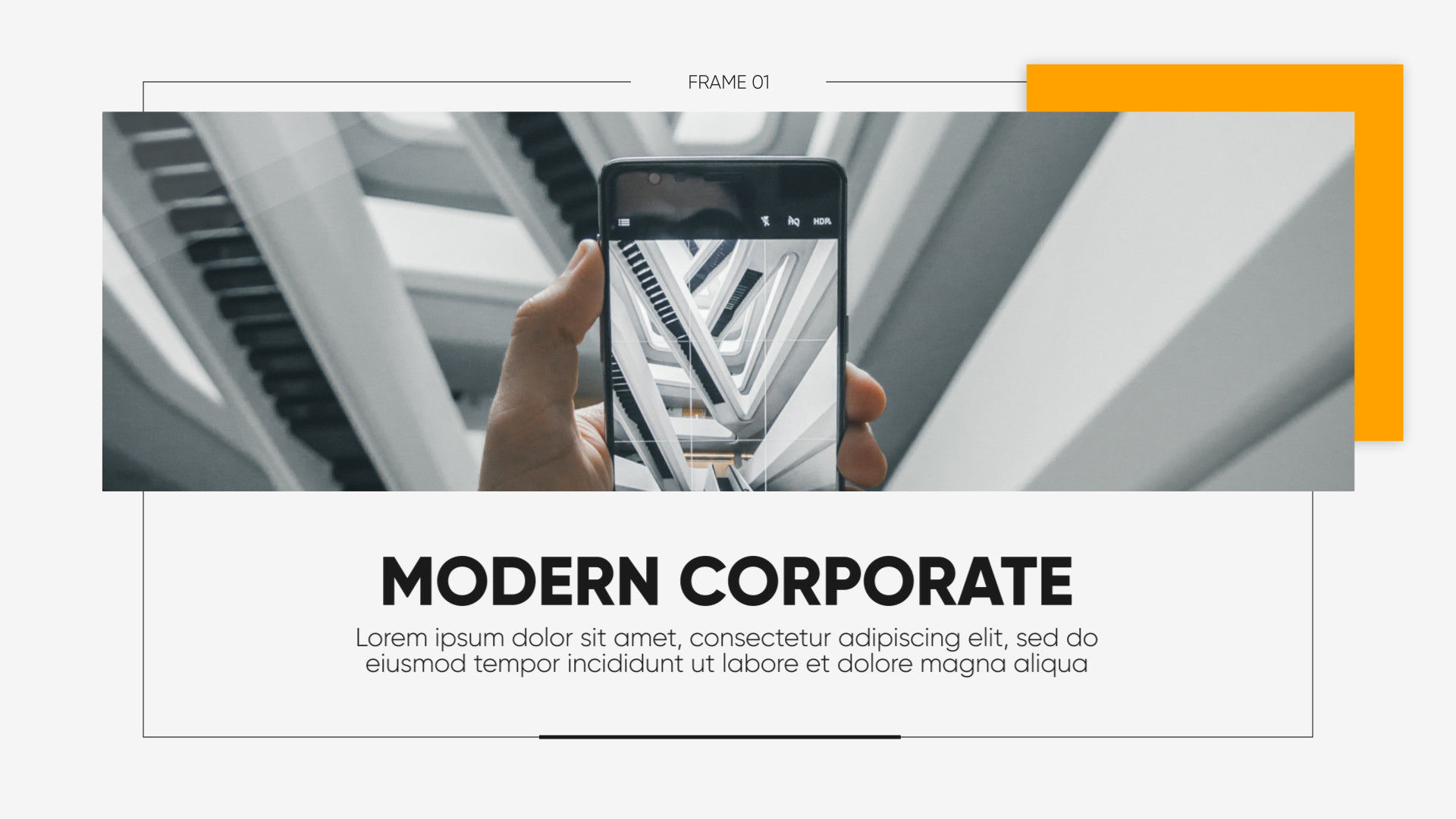 现代简洁精美的企业介绍16设计素材网精选AE模板