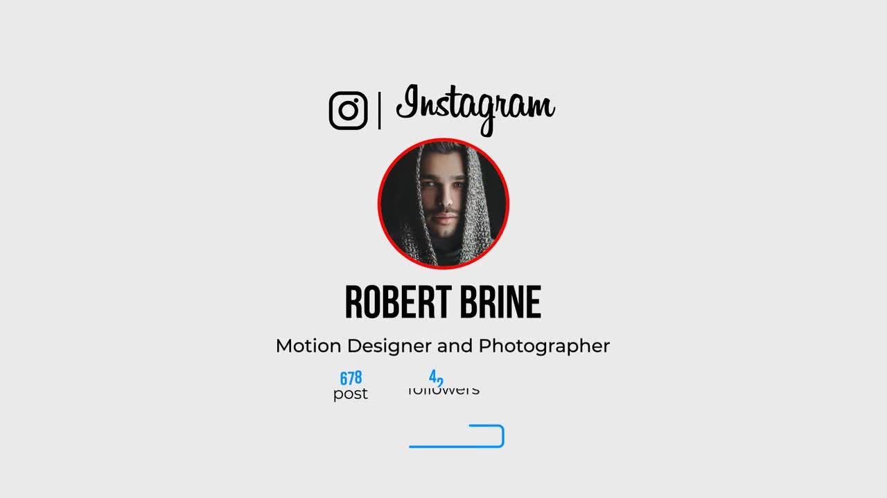 Instagram促销演示16设计素材网精选AE模板