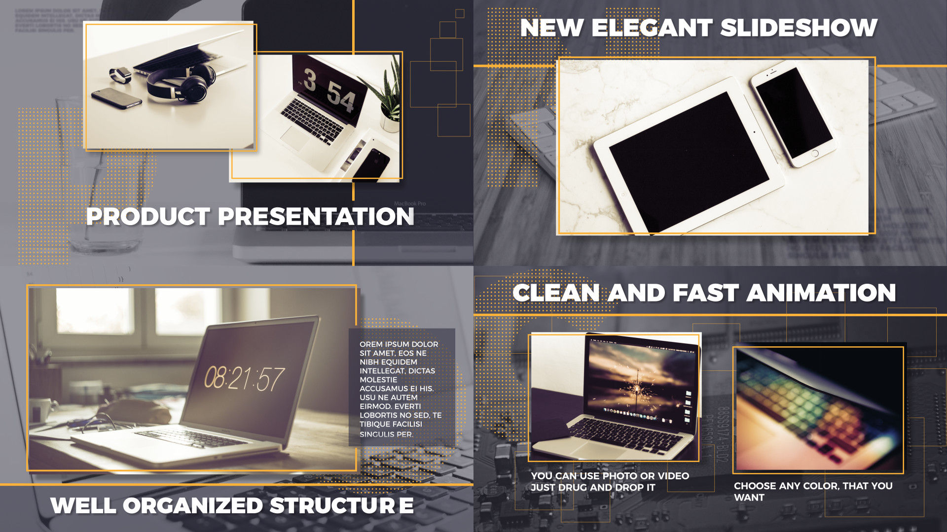 公司产品演示幻灯片16设计素材网精选AE模板