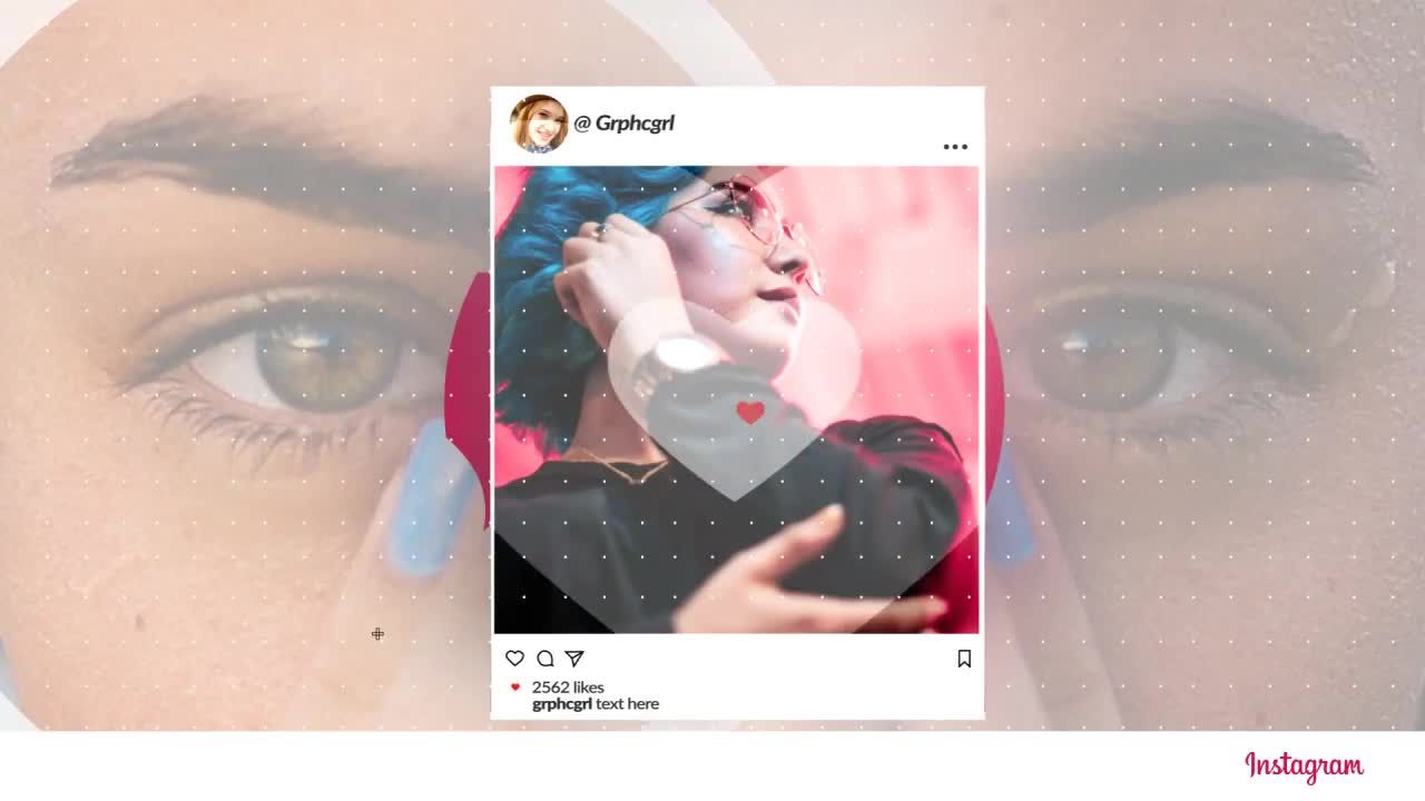 Instagram促销亿图网易图库精选AE模板