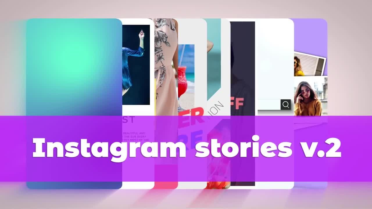 时尚动态Instagram故事亿图网易图库精选AE模板