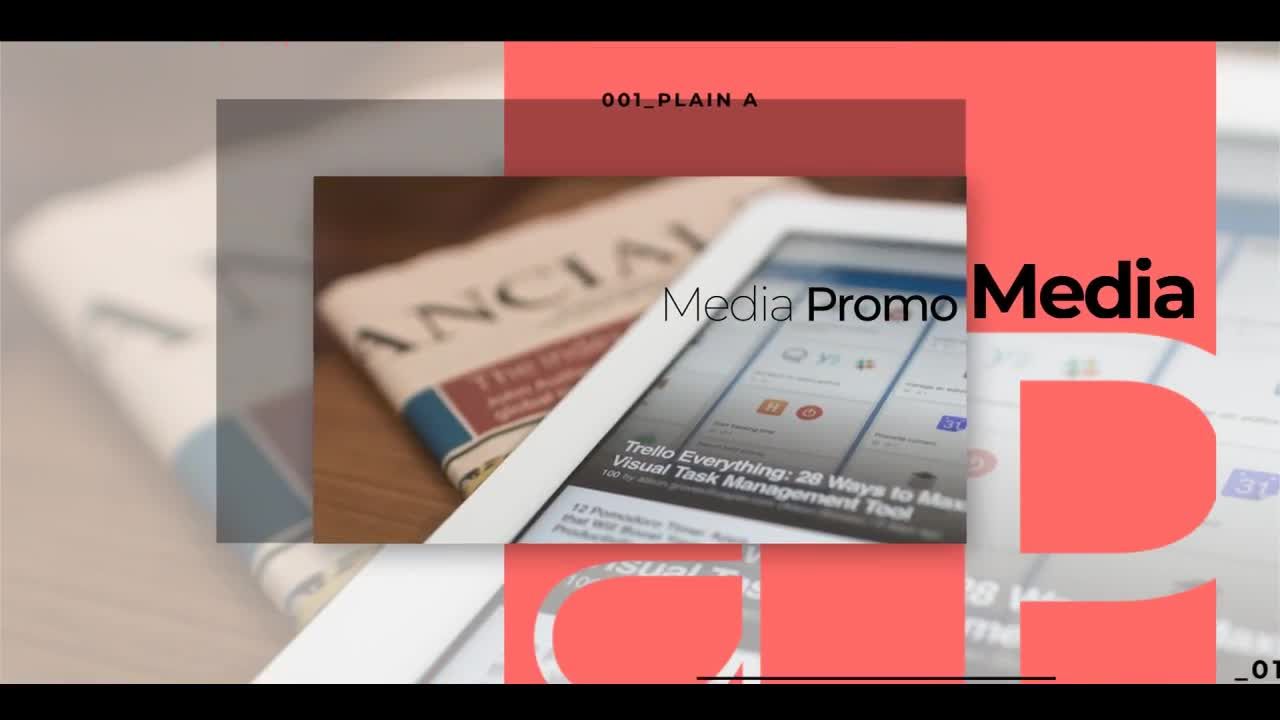 媒体促销炫耀新产品16设计素材网精选AE模板