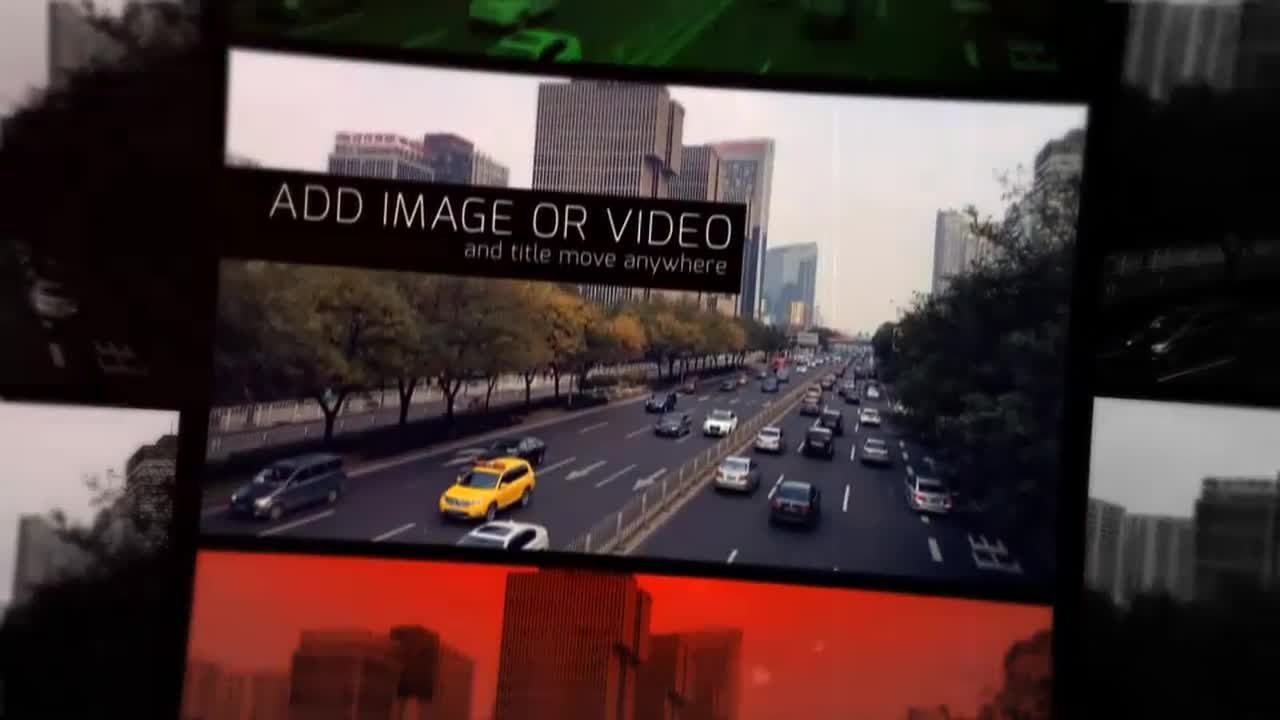 创意胶片式播放相册视频素材中国精选AE模板