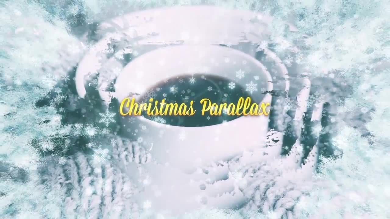 圣诞节魔术效果幻灯片动画素材中国精选AE模板