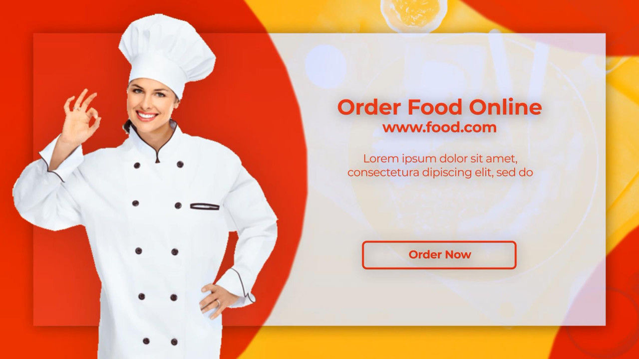 食物菜单餐厅促销16设计素材网精选AE模板