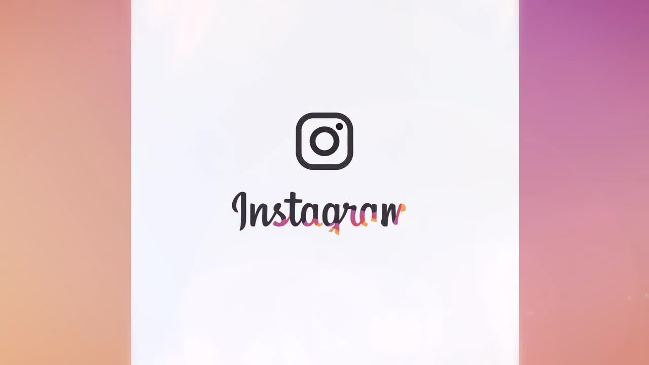 Instagram促销手机16图库精选AE模板