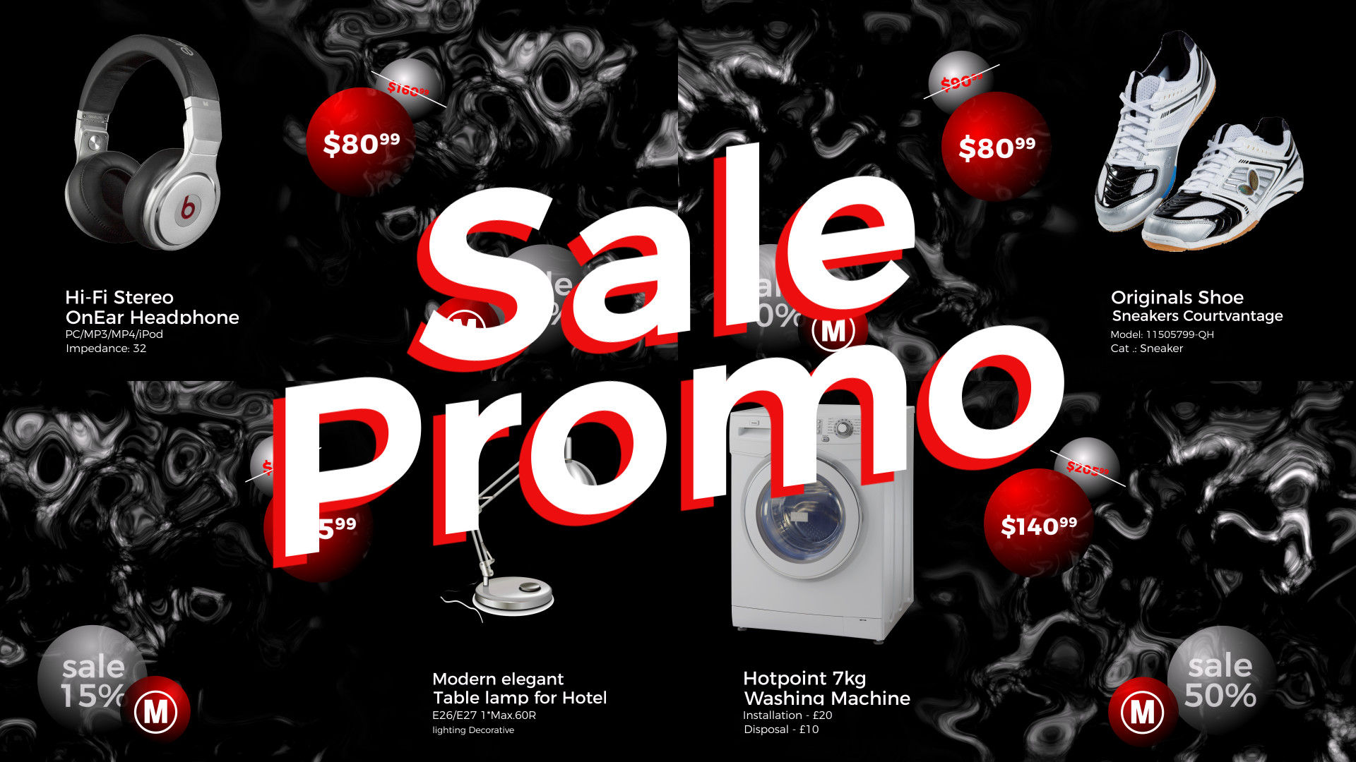 Sale Promo促销动画亿图网易图库精选AE模板