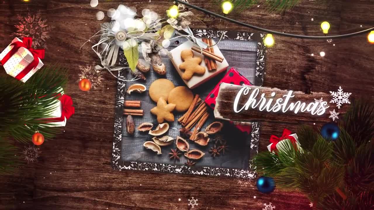 圣诞节促销和活动视频介绍普贤居精选AE模板
