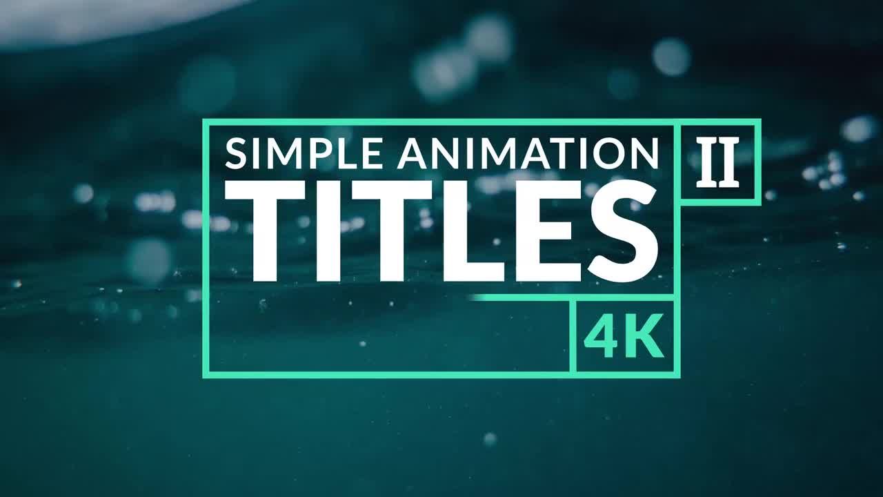 超现代动画标题视频16设计素材网精选AE模板