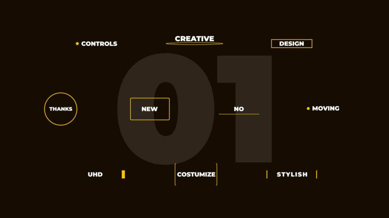10个专业设计的动态品牌标题亿图网易图库精选AE模板