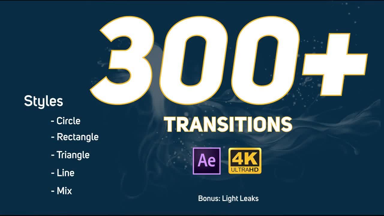 300多种独特活动开场动态动画亿图网易图库精选AE模板