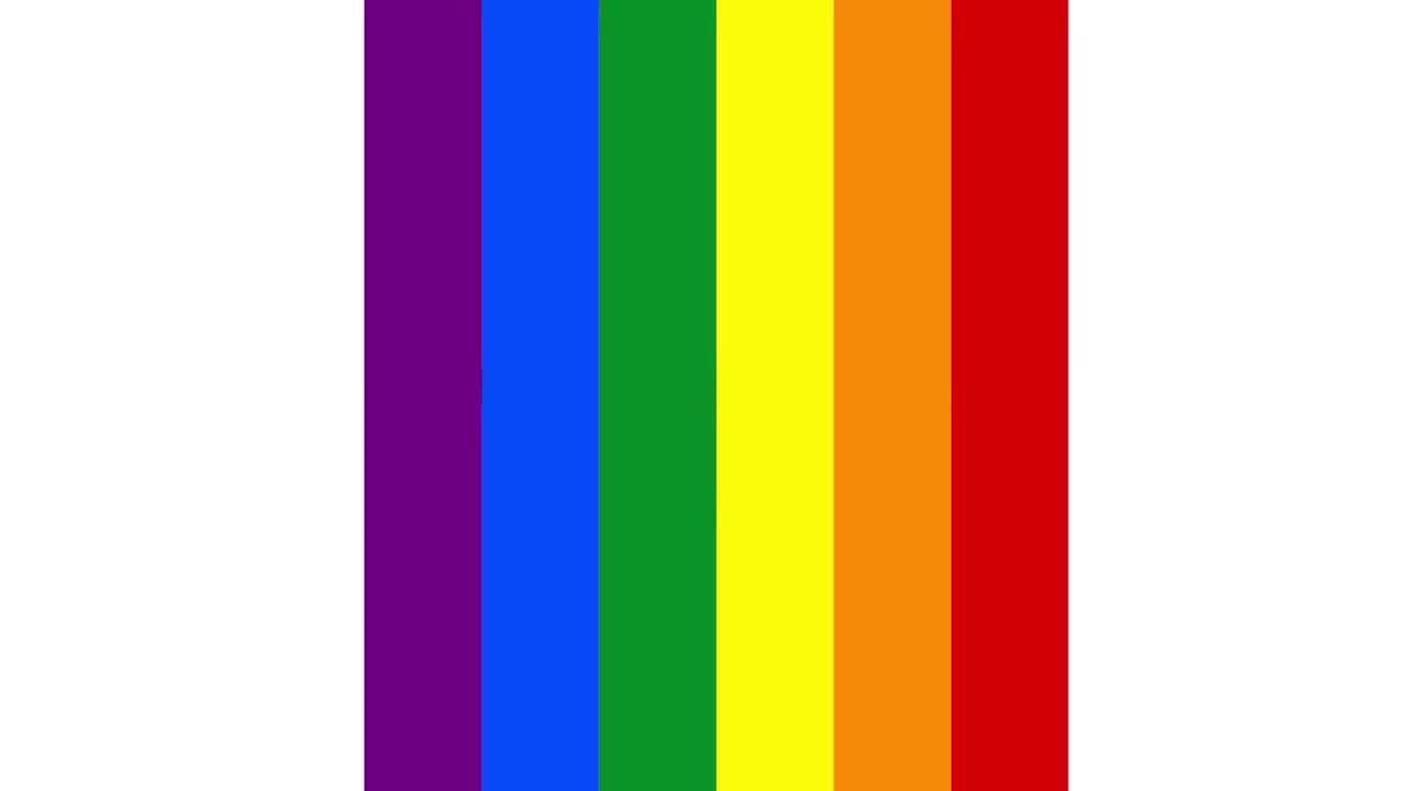 明亮动态的LGBT简介简单文本动画普贤居精选AE模板