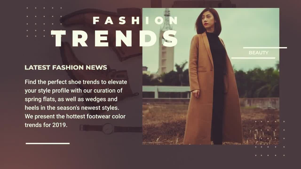 时尚现代视频宣传片开场幻灯片制作素材中国精选AE模板